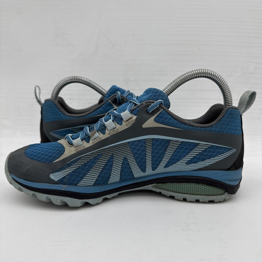 Merrell Shoes Womens 7.5 Siren Edge Hiking Sneakers Blue Low Top Lace Up J37592 - Picture 2 of 16